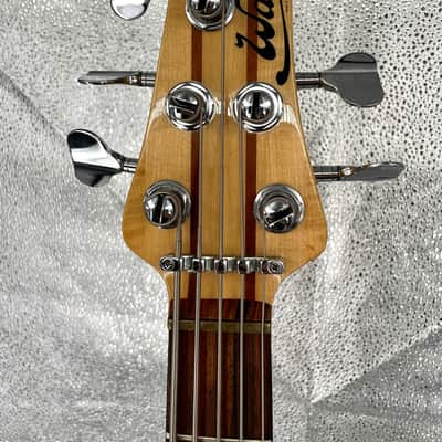 Wal Mk2 Mark 2 5-String Bass Guitar 1988 - Natural image 11