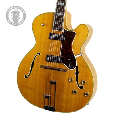 1960 Epiphone A-212N Deluxe Archtop Guitar Natural w/Brazilian Rosewood Fingerboard #A-36099 image 1
