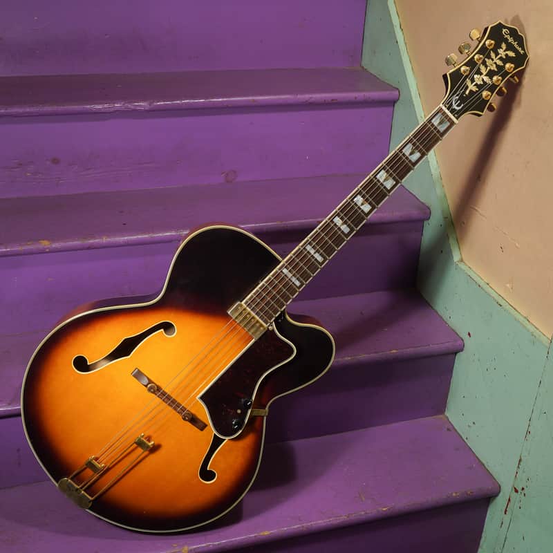 1994 Epiphone Emperor Jumbo Hollowbody Electric Jazzbox Guitar (VIDEO! Fresh Work, Ready) image 1