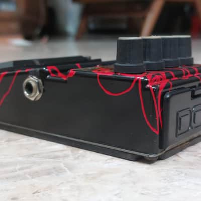 DOD Death Metal Distortion FX86 1990s - Airbrush Black and Red (1st Edition) image 13