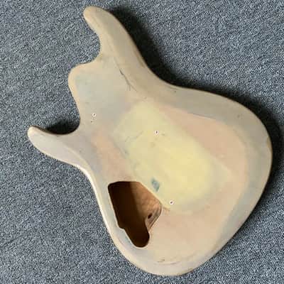 Tiger Maple Top HH Mahogany Guitar Body image 6