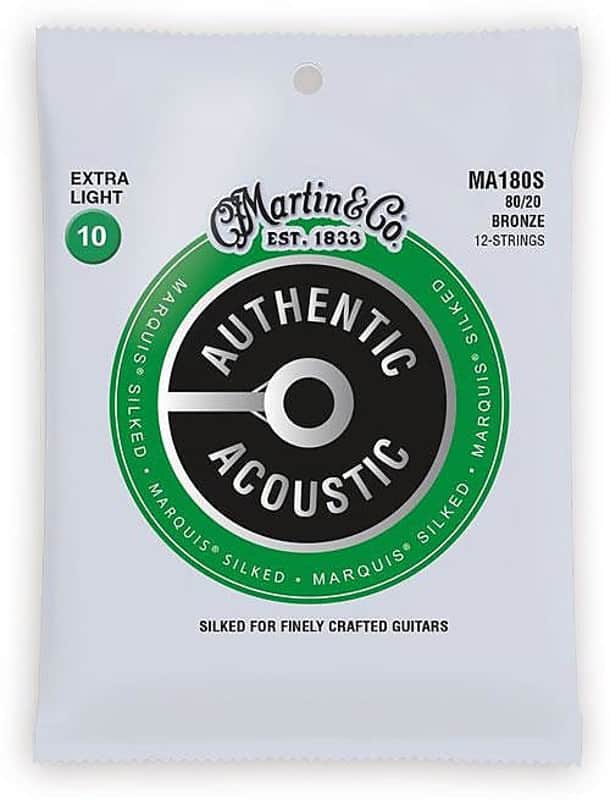 Martin MA180S Marquis 80/20 Bronze 12 String Acoustic Guitar ExLt 10-47 image 1