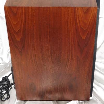 Klipsch SW-12 12" dual driver subwoofer vintage oak image 6