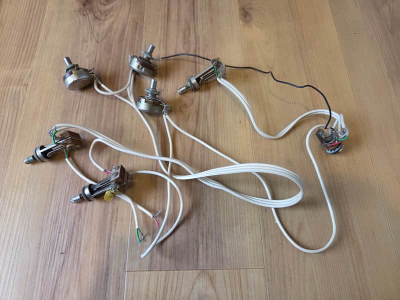 Vintage 1968 Gretsch Streamliner Electric Guitar Wiring Harness w/ Pots, Switches! image 1