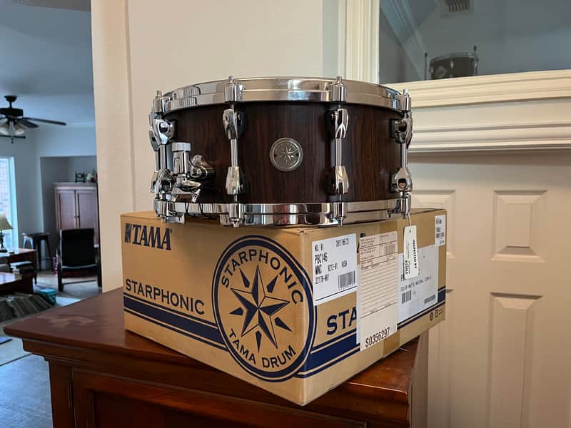 Tama Starclassic Cordia Bubinga Snare Drum image 1