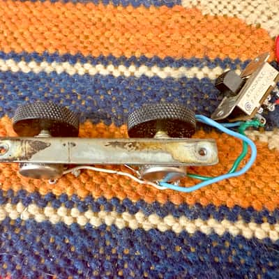 1963 Fender Jazzmaster Rhythm Circuit Harness  w/Pots, Wheels & Switch Pre CBS Vintage 1960's image 10