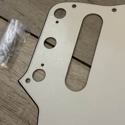 Fender American Original 60s Jaguar 3-Ply Eggshell White Pickguard American Vintage 65 USA Johnny Marr image 5