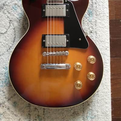 Memphis Les Paul /Set Neck/ Matsumoku  Tobacco Burst/ Original Case image 1
