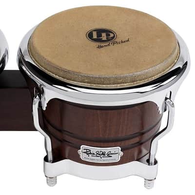 Latin Percussion Richie Gajate-Garcia 7-1/4" & 8-5/8" Bongos - Mavi Satin image 3