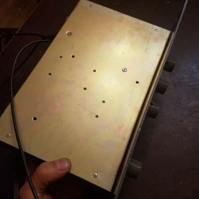 Viking RP-61 (VU) Rackmount Tube record/playback amplifier VU meter 1950s - Hammered grey metallic paint image 9