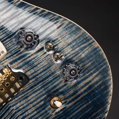 PRS 40th Anniversary Custom 24-08 Semi-Hollow Limited Edition - Faded Whale Blue image 15