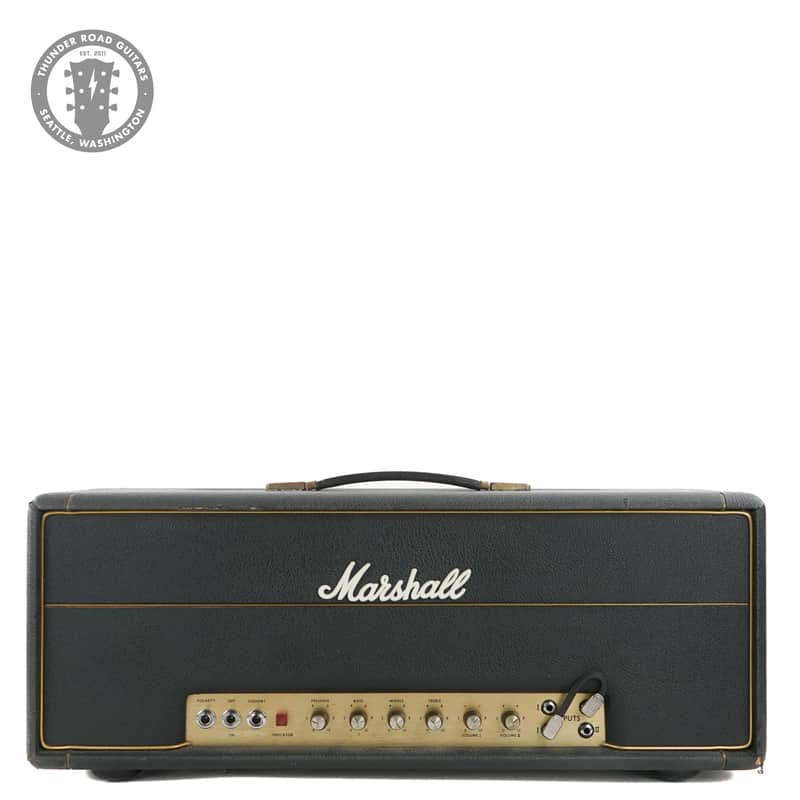 1972 Marshall Super Lead 100 Watt Head Master Volume Mod image 1