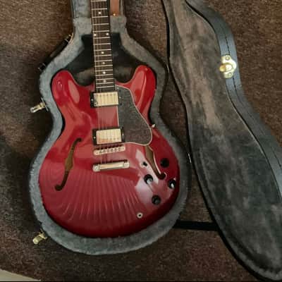 2018 Gibson Memphis ES-335 Dot - Wine Red (Burstbuckers, OHSC & COA) image 1