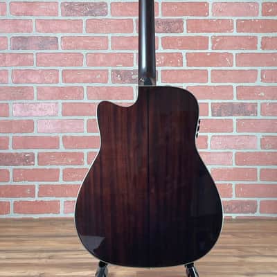 Yamaha TAG3 C TransAcoustic Dreadnought Acoustic-electric Guitar - Sand Burst image 11