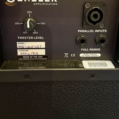 Genzler ULV 112T ultra light Bass Speaker Cabinet with padded cover Bild 4