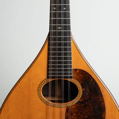 C. F. Martin Style B Flat Back Mandolin (1931), ser. #14953, original black hard shell case. image 8