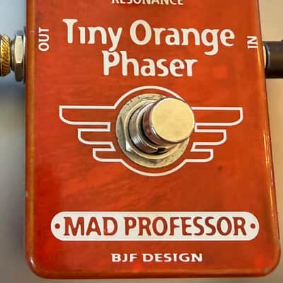 Mad Professor Tiny Orange Phaser [Early production #0528 handwired in Finland] 2006-2011 - Orange image 1