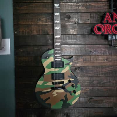 ESP LTD EC-1000 2023 - Present - Woodland Camo Satin