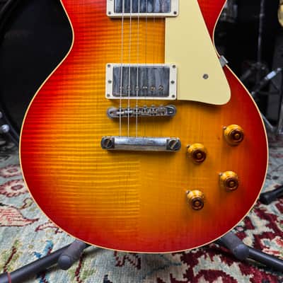 Gibson Custom Shop '59 Les Paul Standard Reissue 2020 - Present - Washed Cherry Sunburst VOS image 6