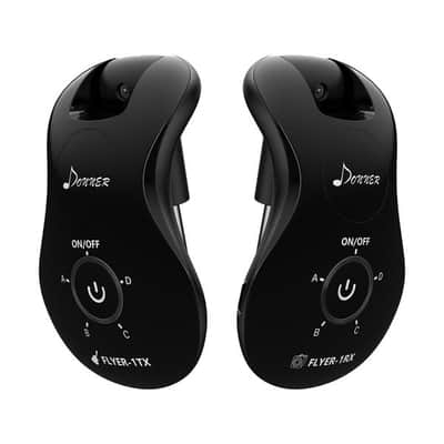 2.4GHz Guitar Wireless System with Rechargeable 2.4GHz Digital Guitar Transmitter and Receiver image 1