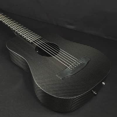 KLOS Full Carbon Travel Guitar DAE w/Gig Bag Fishman Presys VT image 9