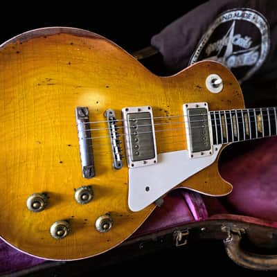 Gibson Custom Shop Tom Doyle "TIME MACHINE" #79 “SUPER PREMIUM” Historic Aged '58 Les Paul ~ R8 w/Doyle Coils PAF – Vintage Plaintop 59 R9 image 1