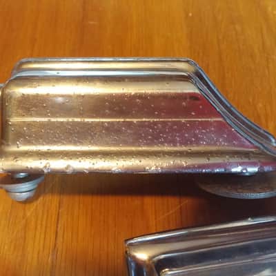 Rogers SWIVOMATIC 4 Bass Drum Beavertail LUGS 1960'S Cleveland SPRING INSERTS FELTS NO TARIFFS image 3
