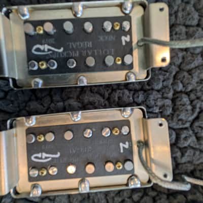Lollar Wide Range Humbucker Telecaster Pickup Set 2012 - Chrome image 2