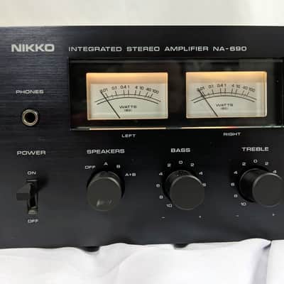 Nikko MA-690 Integrated Stereo Amplifier 1979 Black image 4