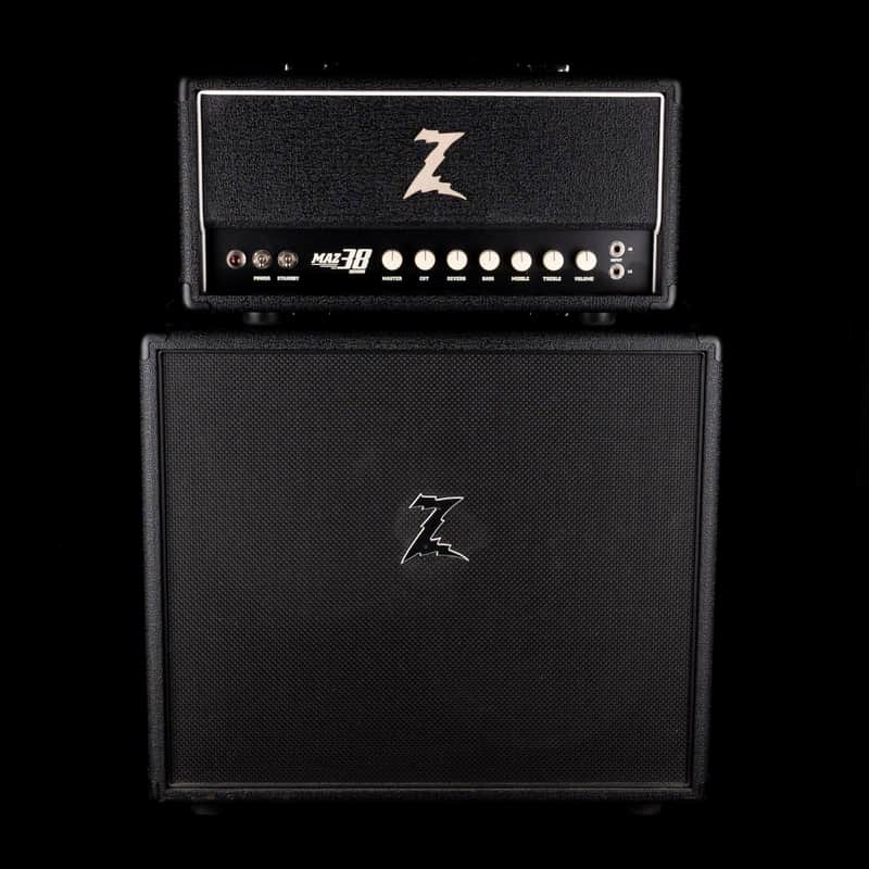 Pre-Owned Dr. Z MAZ 38 Reverb Guitar Amp Head And 2x10" Guitar Amp Cabinet - Black With Dr. Z Covers image 1
