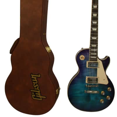 2024 Gibson Les Paul Standard 60's Figured Top Electric Guitar, Blueberry Burst w/ Case image 1