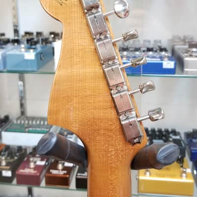 used 2019 Fender Custom Shop Masterbuilt Dennis Galuszka 1959 Jazzmaster NOS Santa Cruz Redwood in Natural, Excellent Condition with OHSC and Paperwork! image 11