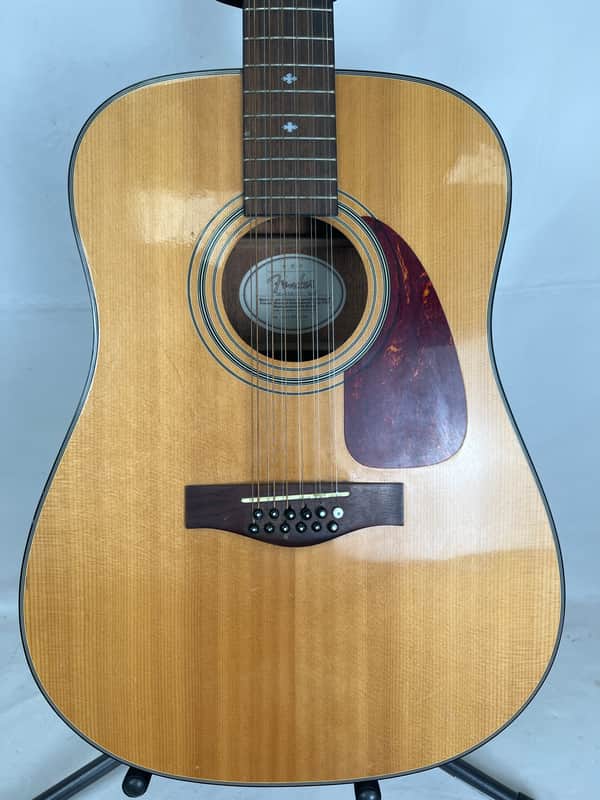 Fender DG-16E-12 -12 String Acoustic Electric- Natural image 1