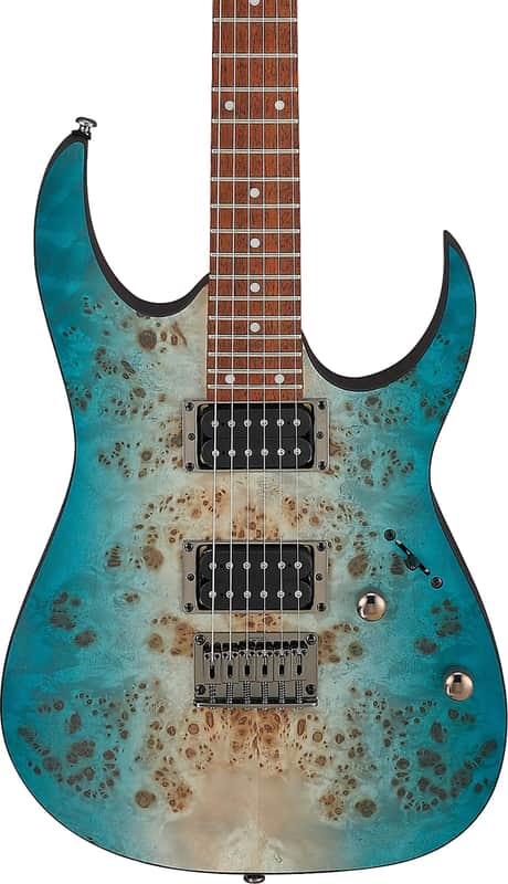 Ibanez RG421PB Standard Electric Guitar, Jatoba Fingerboard, Caribbean Shoreline Flat image 1