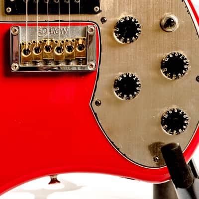 Daion Savage Red Electric Guitar w/ Original Daion Branded Hardshell Case image 5