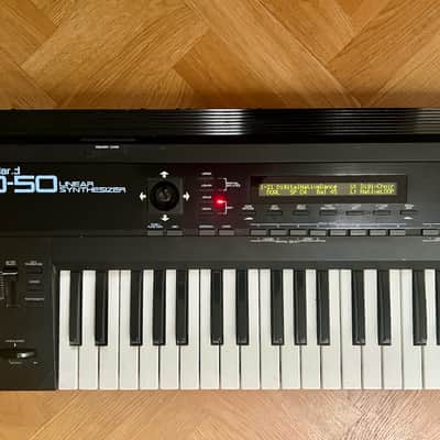 Roland D-50 LA Synthesis Classic 80's Synthesizer + PG-1000 Programmer image 2