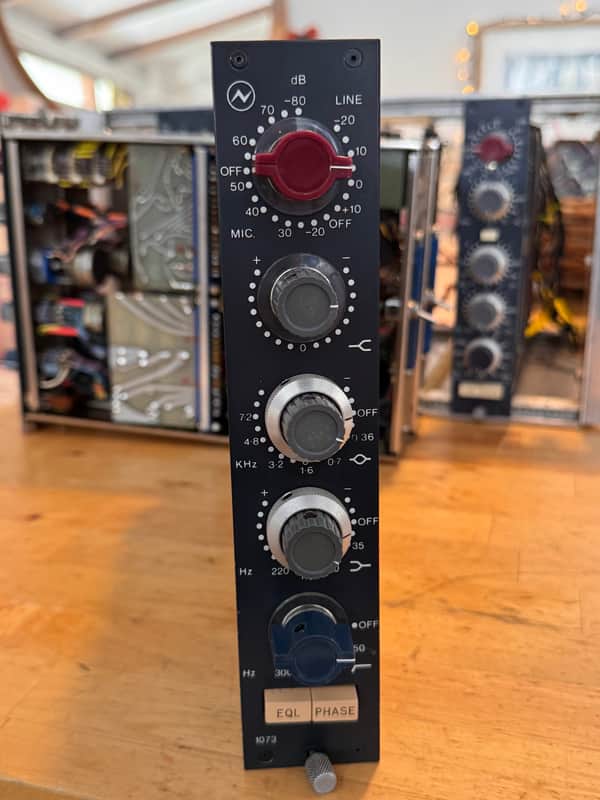Immagine Neve 1073 Mic / Line Input Module with 3-Band EQ 1970s - RAF Blue Grey - 1