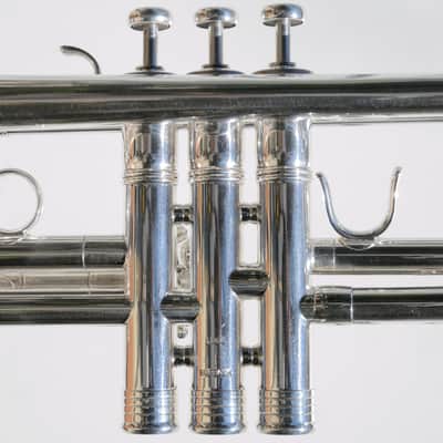 BURBANK / BENGE “The Burbank Trumpet” 6★ (6 Star) W Serial number: 1168 1980 - SILVER PLATED image 7