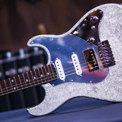 ESP Original snapper  AL/HR liquid metal silver image 4
