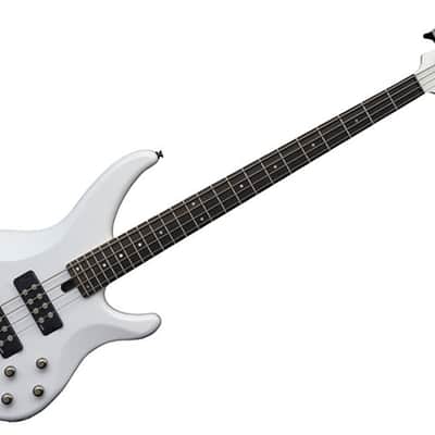 Yamaha TRBX304 WH 4-String Electric Bass - White image 1