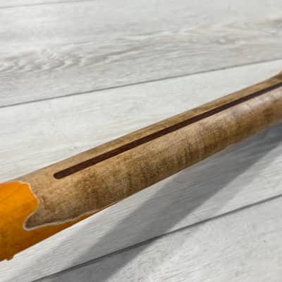 Fender Heavy RELIC 50s 51 52 Telecaster Neck, 21 Vintage Tall Frets, 9.5" Radius image 9