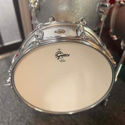 Gretsch Drums Catalina Maple 5 Piece Shell Pack with Snare Drum Silver Sparkle image 7