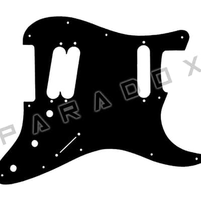Custom Pickguard For 2016 - 2018 Made in America Fender Custom Shop Limited Edition Robbie Robertson Last Waltz Stratocaster - Black/White/Black .090"