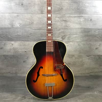 Harmony Marwin Jewel Archtop 1940's Sunburst image 1