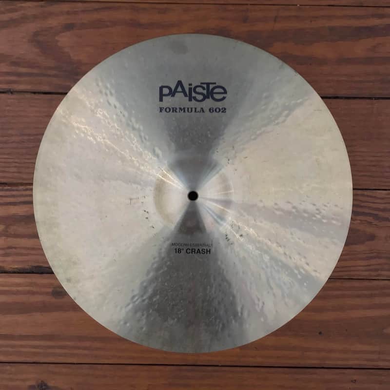 USED Paiste Formula 602 18" Modern Essentials Crash Cymbal image 1