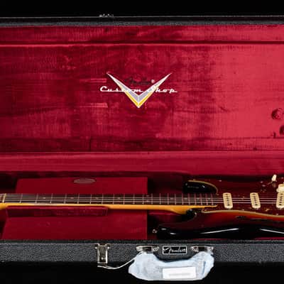 Fender Custom Shop Postmodern Strat Journeyman Relic w/Closet Classic Hardware 3-Tone Sunburst (675) image 7