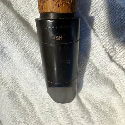 Selmer HS* Korten Clarinet Mouthpiece Bb clarinet 1970’s - Hard rubber image 2