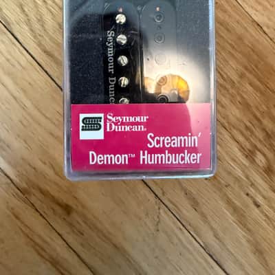 Seymour Duncan SH-12 Screamin' Demon Humbucker 2010s - Black image 1