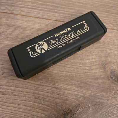 Hohner 562BX-C MS Series Modular Pro Harp Harmonica - Key of C 2010s - Gold image 2
