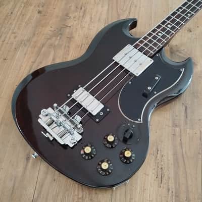 Ibanez 2354LB Double Cutaway Long Scale Bass 1974 - 1977 - Walnut image 1